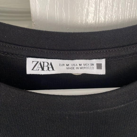 Black A line midi dress - Picture 4 of 4